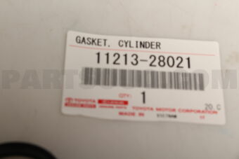 Toyota 1121328021 GASKET, CYLINDER HEAD COVER