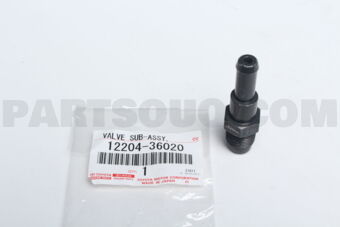 VALVE SUB-ASSY, VENTILATION 1220436020 | Toyota Parts | PartSouq