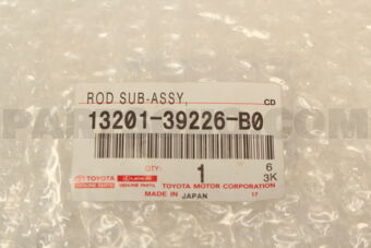 Toyota 1320139226B0 ROD SUB-ASSY, CONNECTING