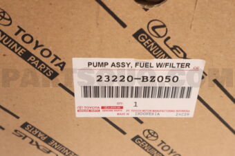 Toyota 23220BZ050 PUMP ASSY, FUEL W/FI