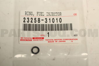 Toyota 2325831010 RING, FUEL INJECTOR BACK-UP, NO.3