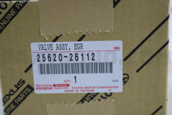Toyota 2562026112 VALVE ASSY, EGR