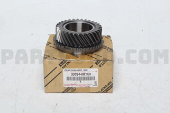 Toyota 330340K160 GEAR SUB-ASSY, 3RD
