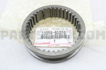 SLEEVE, TRANSMISSION HUB, NO.2 3336460070 | Toyota Parts | PartSouq
