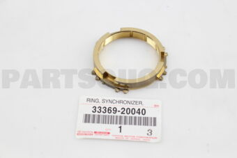 RING, SYNCHRONIZER, NO.3 3336920040 | Toyota Parts | PartSouq