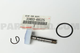GEAR SUB-ASSY, SPEEDOMETER DRIVEN (ATM) 3340369325 | Toyota Parts ...