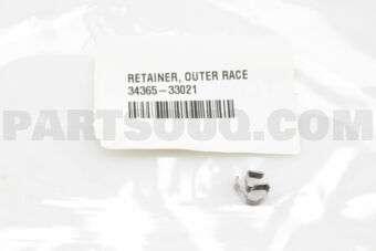 Toyota 3436533021 RETAINER, OUTER RACE