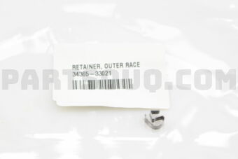 Toyota 3436533021 RETAINER, OUTER RACE