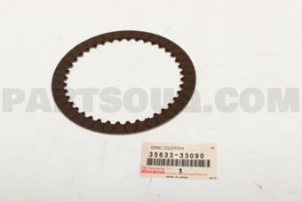 Toyota 3563333090 DISC, CLUTCH (FOR FORWARD MULTIPLE DISC CLUTCH)