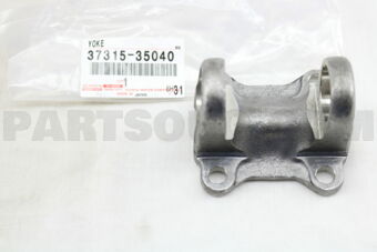 Toyota 3731535040 Y0KE, FRONT PROPELLER SHAFT UNIVERSAL J0INT FLANGE