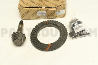 Toyota 4120180496 FINAL GEAR KIT, DIFFERENTIAL, REAR