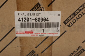Toyota 4120180904 FINAL GEAR KIT