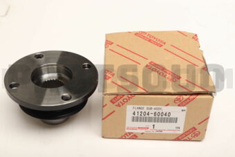 Toyota 4120460040 FLANGE SUB-ASSY, FRONT DRIVE PINION COMPANION, FRONT