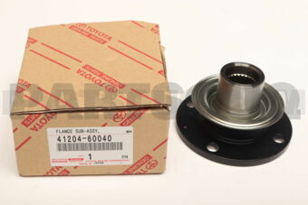Toyota 4120460040 FLANGE SUB-ASSY, FRONT DRIVE PINION COMPANION, FRONT