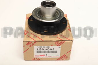 Toyota 4120460040 FLANGE SUB-ASSY, FRONT DRIVE PINION COMPANION, FRONT