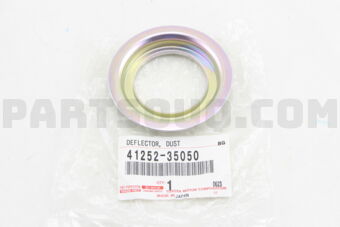 DEFLECTOR, DUST (FOR FRONT DIFFERENTIAL) 4125235050 | Toyota Parts ...