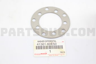 Toyota 4136160E50 WASHER, FRONT DIFFERENTIAL SIDE GEAR THRUST, NO.1