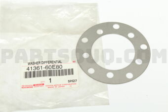 Toyota 4136160E80 WASHER, FRONT DIFFERENTIAL SIDE GEAR THRUST, NO.1