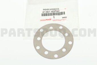 Toyota 4136160F60 WASHER, FRONT DIFFERENTIAL SIDE GEAR THRUST, NO.1
