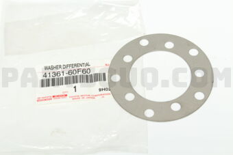 Toyota 4136160F60 WASHER, FRONT DIFFERENTIAL SIDE GEAR THRUST, NO.1