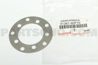 Toyota 4136160F70 WASHER, FRONT DIFFERENTIAL SIDE GEAR THRUST, NO.1