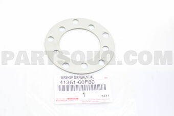 Toyota 4136160F80 WASHER, FRONT DIFFERENTIAL SIDE GEAR THRUST, NO.1