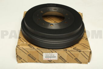 Toyota 4243126190 DRUM SUB-ASSY, REAR BRAKE