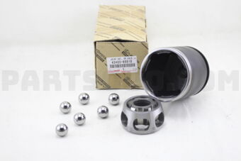Toyota 4340360010 JOINT SET, FRONT AXLE INBOARD, RH/LH
