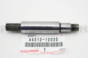 Toyota 4431212030 SHAFT, VANE PUMP