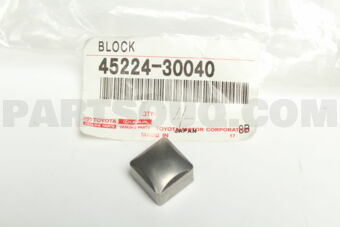 Toyota 4522430040 BLOCK, BEARING(FOR STEERING FLEXIBLE COUPLING)