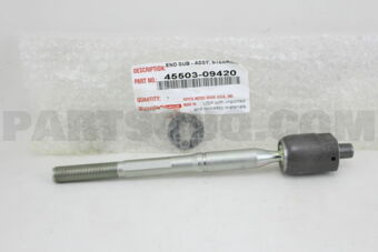 Toyota 4550309420 END SUB-ASSY, STEERING RACK