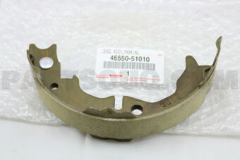 SHOE ASSY, PARKING BRAKE, RH OR CENTER NO.2 4655051010 | Toyota Parts ...