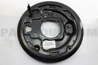 Toyota 4704335150 PLATE SUB-ASSY, BRAKE BACKING, REAR RH