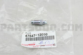 Toyota 4754712030 PLUG, AIR VENT