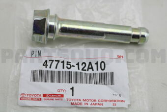 Toyota 4771512A10 PIN, FRONT DISC BRAKE CYLINDER SLIDE