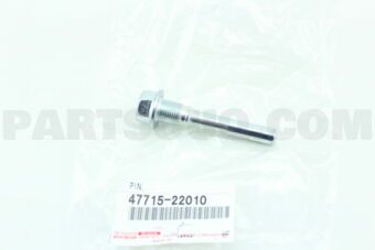 Toyota 4771522010 PIN, CYLINDER SLIDE(FOR REAR DISC BRAKE)