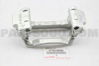 Toyota 4772260020 MOUNTING, REAR DISC BRAKE CYLINDER, LH