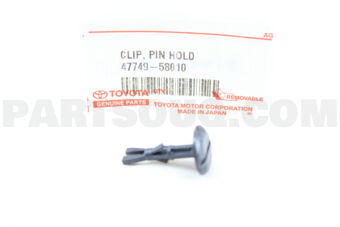 Toyota 4774958010 CLIP, PIN HOLD