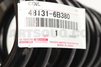 Toyota 481316B380 SPRING, FRONT COIL, RH/LH