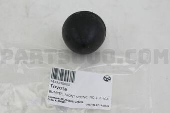 Toyota 4833235020 BUMPER, FRONT SPRING, NO.2, RH/LH