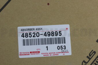Toyota 4852049895 ABSORBER ASSY, SHOCK, FRONT LH