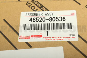 Toyota 4852080536 ABSORBER ASSY