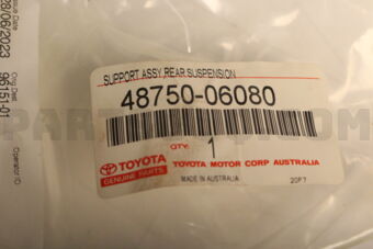 Toyota 4875006080 SUPPORT ASSY, REAR SUSPENSION, RH