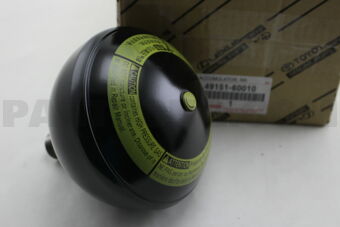 Toyota 4915160010 ACCUMULATOR, REAR SUSPENSION CONTROL