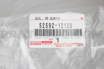 Toyota 5259212120 SEAL, REAR BUMPER SIDE, LH