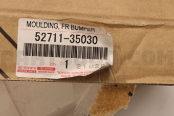 Toyota 5271135030 MOULDING, FR BUMPER