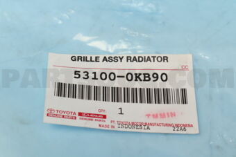 Toyota 531000KB90 GRILLE ASSY