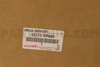 Toyota 53111YP460 GRILLE RADIATOR