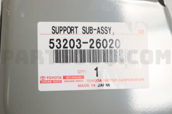 Toyota 5320326020 SUPPORT SUB-ASSY