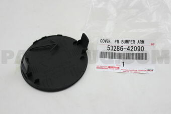 Toyota 5328642090 COVER, FRONT BUMPER ARM HOLE, LH